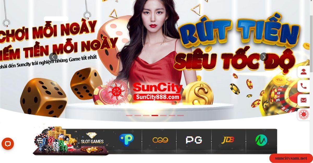Hệ thống nạp – rút tiền nhanh tại Suncity