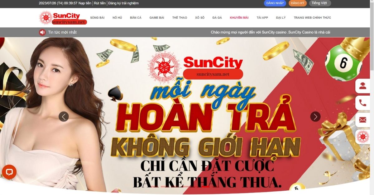 Lưu ý quan trong khi anh em nhận khuyến mãi tại nhà cái Suncity