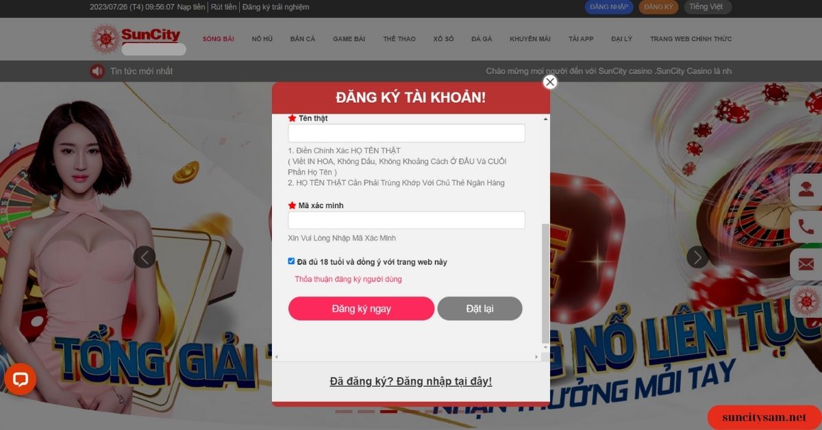 Tại sao anh em nên tham gia đăng ký ở Suncity