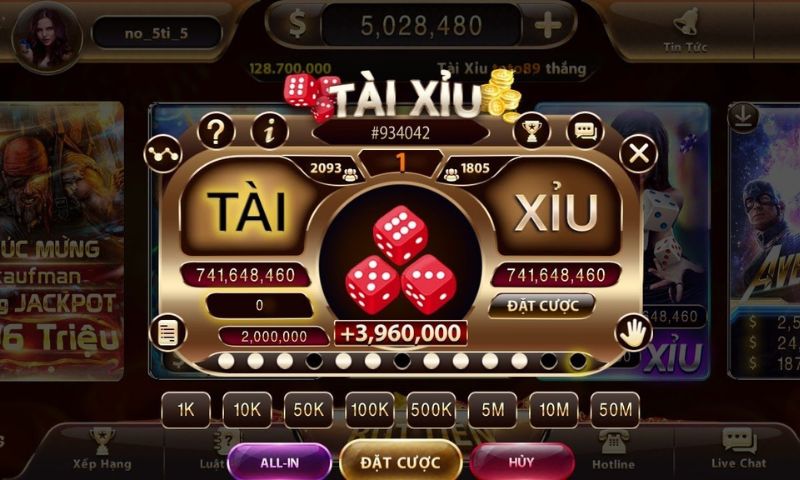 Tài xỉu Suncity thông qua bảng lịch sử