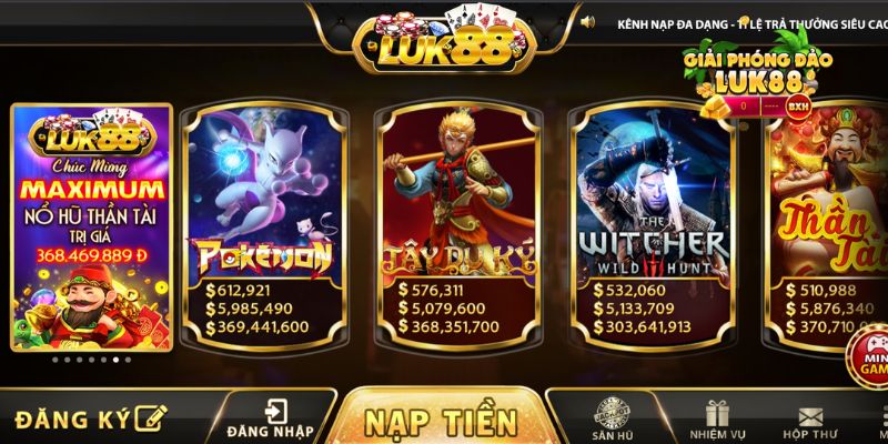 Luk88 là ổng game cá cược đổi thưởng số 1 hiện nay
