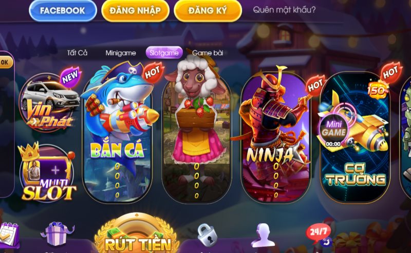 Slot game quay số gây ấn tượng bởi giao diện bắt mắt