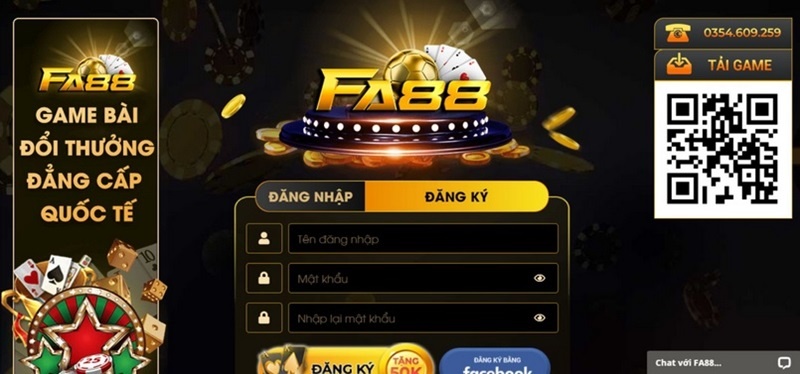 Thao tác đăng ký tài khoản thành viên mới tại cổng game