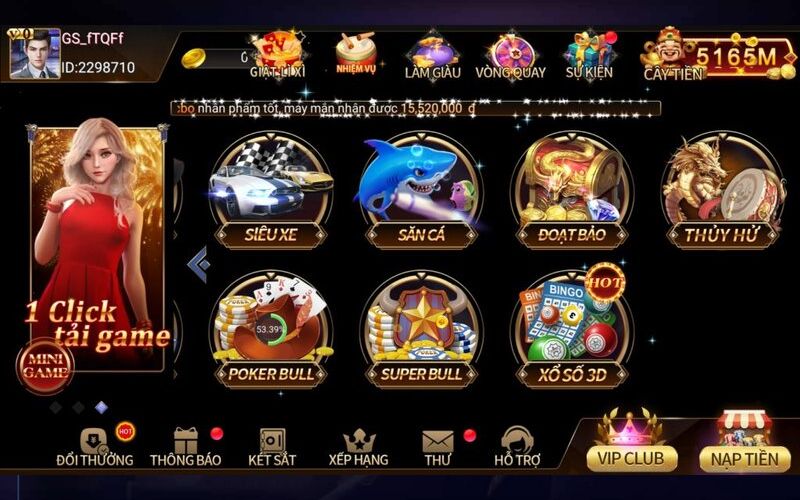 Cổng game uy tín, mượt mà, giao diện đẹp