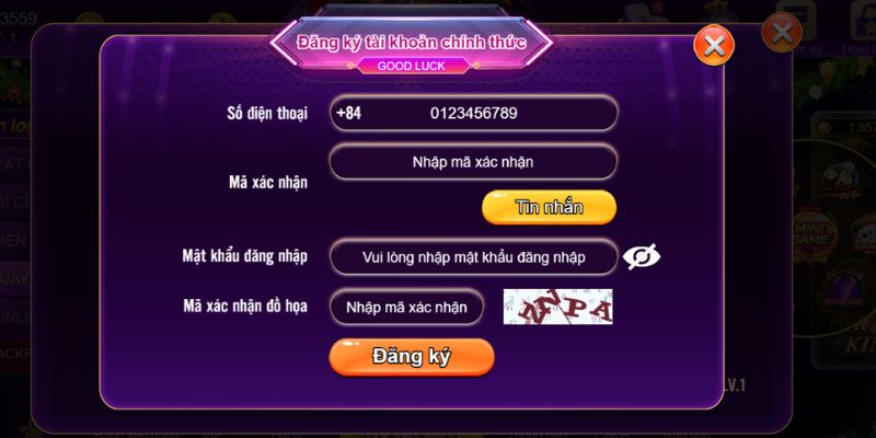 Đăng ký đơn giản vb777 trong 3 bước