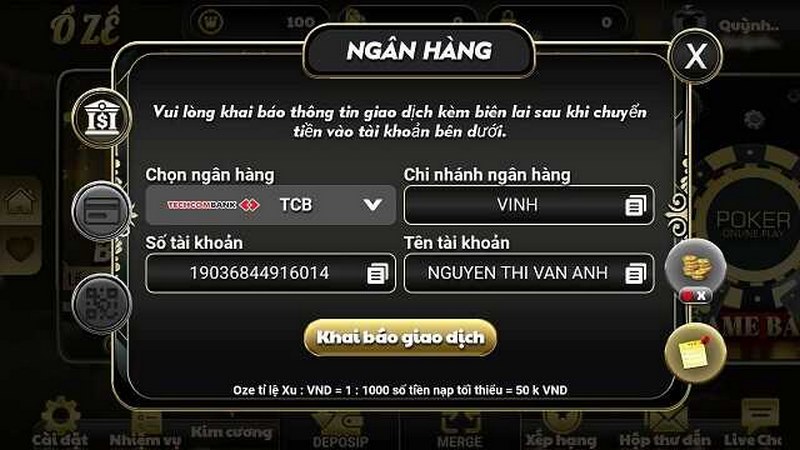 Hệ thống giao dịch tại sảnh cược đa dạng và nhanh chóng