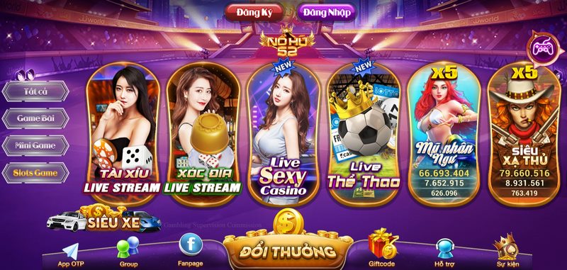 Trải nghiệm kho game ấn tượng cùng nhiều phần thưởng giá trị