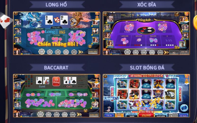 Sân chơi này có kho game đa dạng, ấn tượng hàng đầu