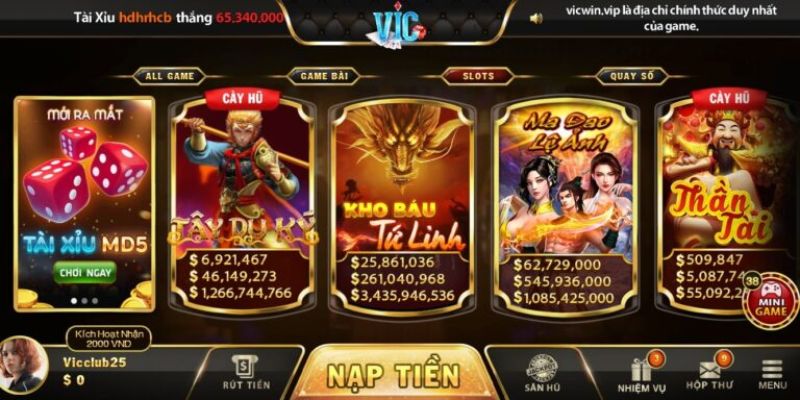Sân chơi vic club - cung cấp game bài đổi thưởng cực hay
