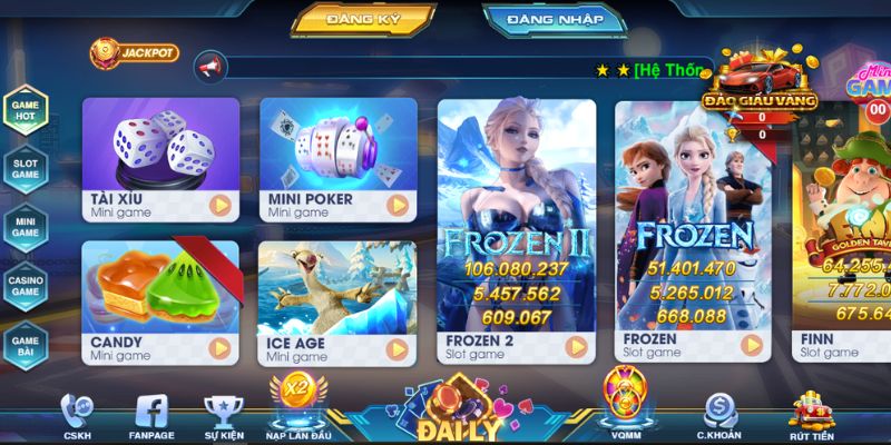 Tham khảo các game hot tại sumvip